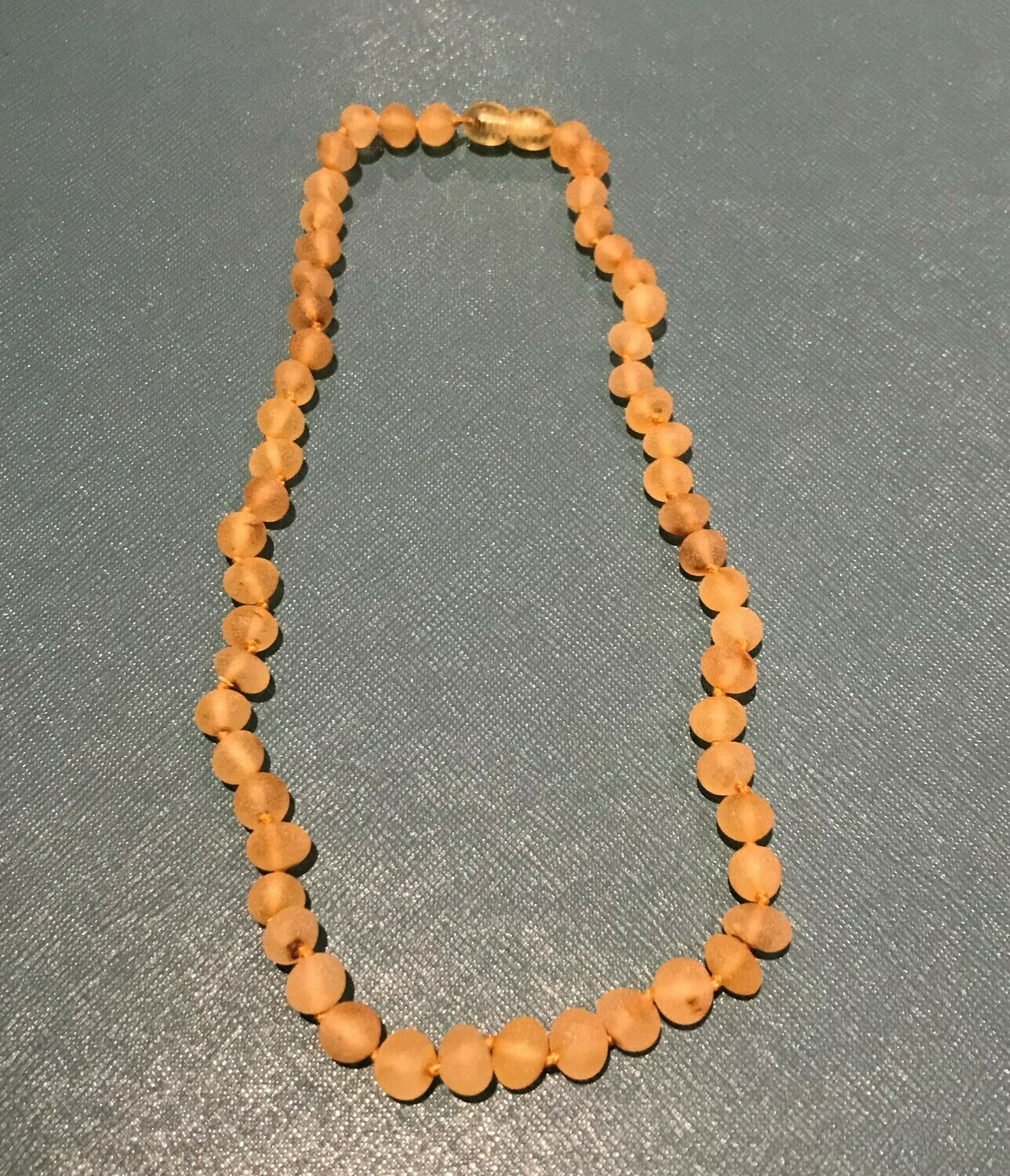 Amber Necklace Baroque Round Bead